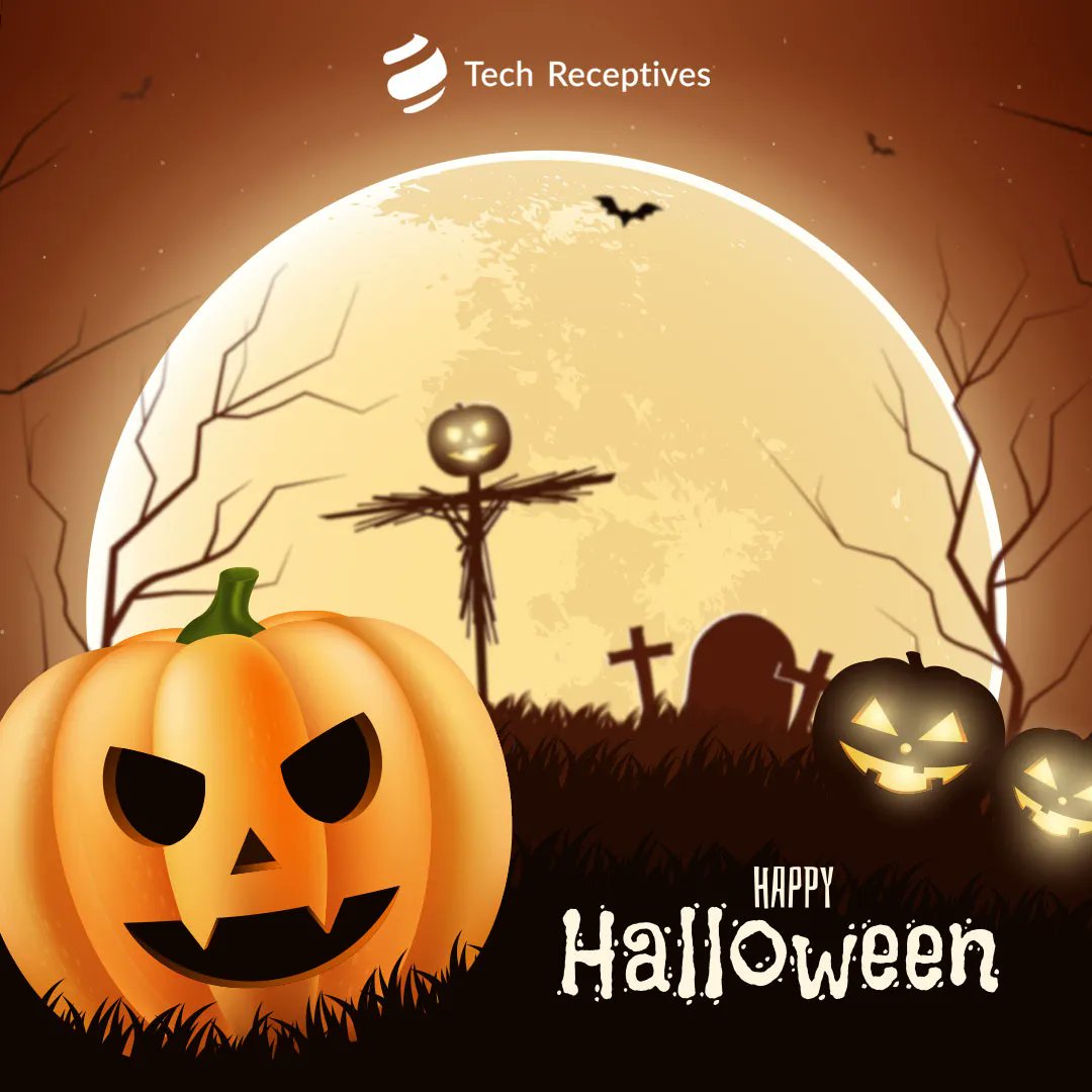 techreceptives's tweet photo. Don’t be spooked today! May you get lots of treats today! Happy Halloween! 🎃

#TechReceptives #Halloween #HappyHalloween #Spooky #Pumpkin #Witch #Scary #Creepy https://t.co/oLV4lrEwni