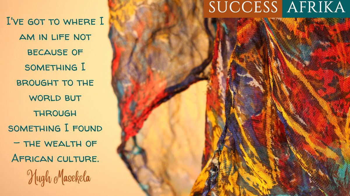 SuccessAfrika's tweet photo. #africanmusicians #africa #mondaymotivation #successafrika #hughmasekela #music https://t.co/gcZ9wTgXh4