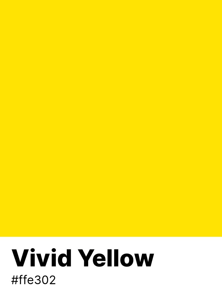 color_parrot's tweet photo. #Vivid_Yellow #ffe302 https://t.co/udoFK1wQWK https://t.co/Tm3JLcesHn