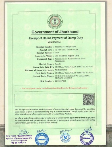 PVKBRSV's tweet photo. #THREAD: 
Let us look at how BJP "bought" Rajagopal Reddy even dropping ADANI in the process. 

@Sankeerth_999, MD of Sushee Infra has said that they won the coal block allocation through fair means and by auction. 
#RgPaul
#MunugoduBypoll #bjpjumla https://t.co/mJsCSpZyXx