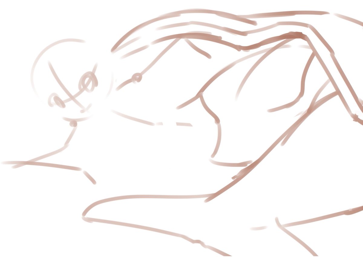 寒くなってきたからお布団入る絵描きたかったけど、描きたい背びれが描けないジレンマ 