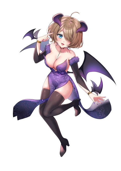 【お仕事宣伝】
ハロウィンめっとこちゃん制作させていただきました!
差分もありますよ～(*'ω`*) 