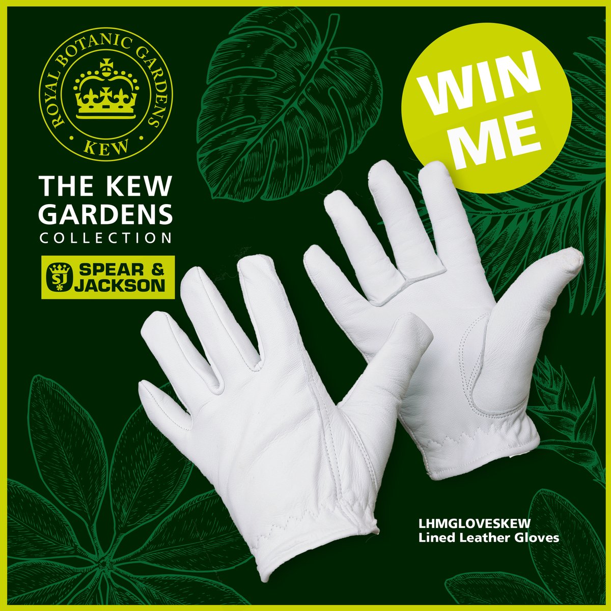 We're giving you a chance to get your hands in a pair of our Kew Gardens Collection Lined Leather Gloves! To win a pair,  comment below which size you'd like, small, medium or large. You've got until midnight 31.10.2022 to enter. UK entries only
