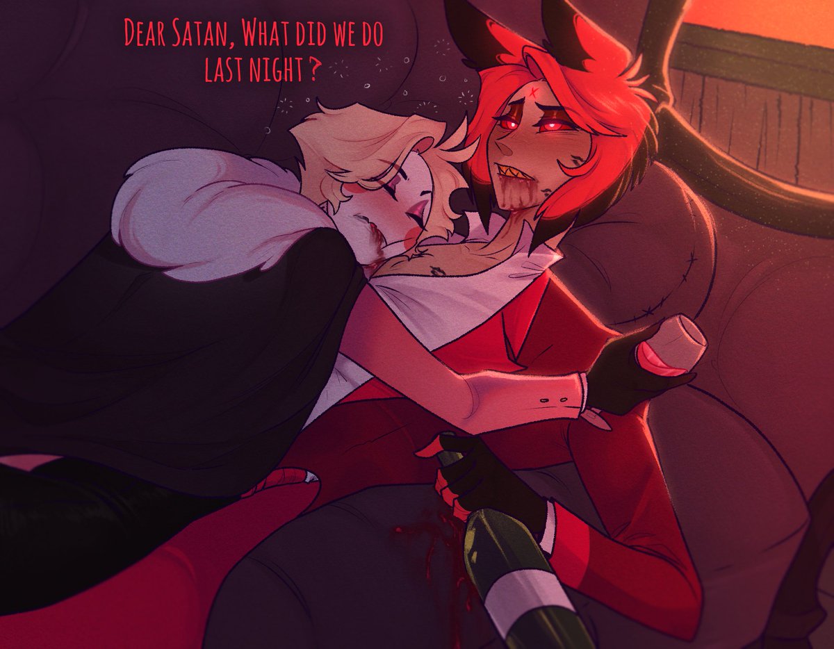 Hell of a Pin-Up - Lucifer Morningstar + Alastor (SFW) VR Lucifer Model Bas...