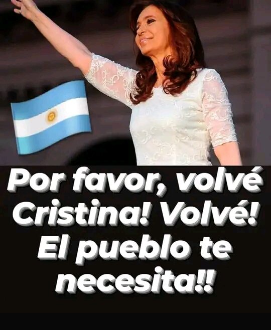 Mora6Susana's tweet photo. #Cristina2023
🇦🇷✌️💕🇦🇷 https://t.co/4S9cncF6EB