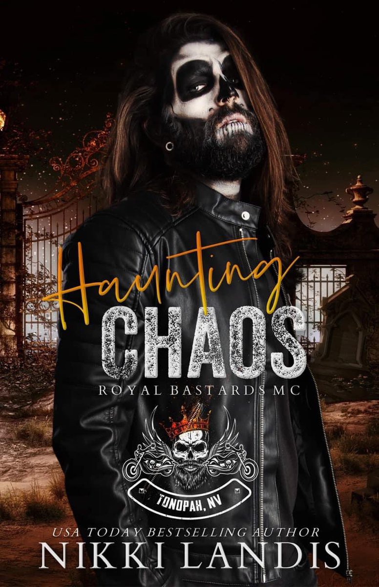 #HauntingChaos  #RoyalBastardsMC 
books2read.com/hauntingchaos

🧡 𝗔𝗱𝗱 𝘁𝗼 𝗚𝗼𝗼𝗱𝗿𝗲𝗮𝗱𝘀 ➜ goodreads.com/book/show/6226…

#mcromance #RBMC #royalbastardsmc #bikeralphas #outlawbiker #romancereads #spicybooktok #steamybooktoks #steamyreads  #Reapers #paranormalromance
