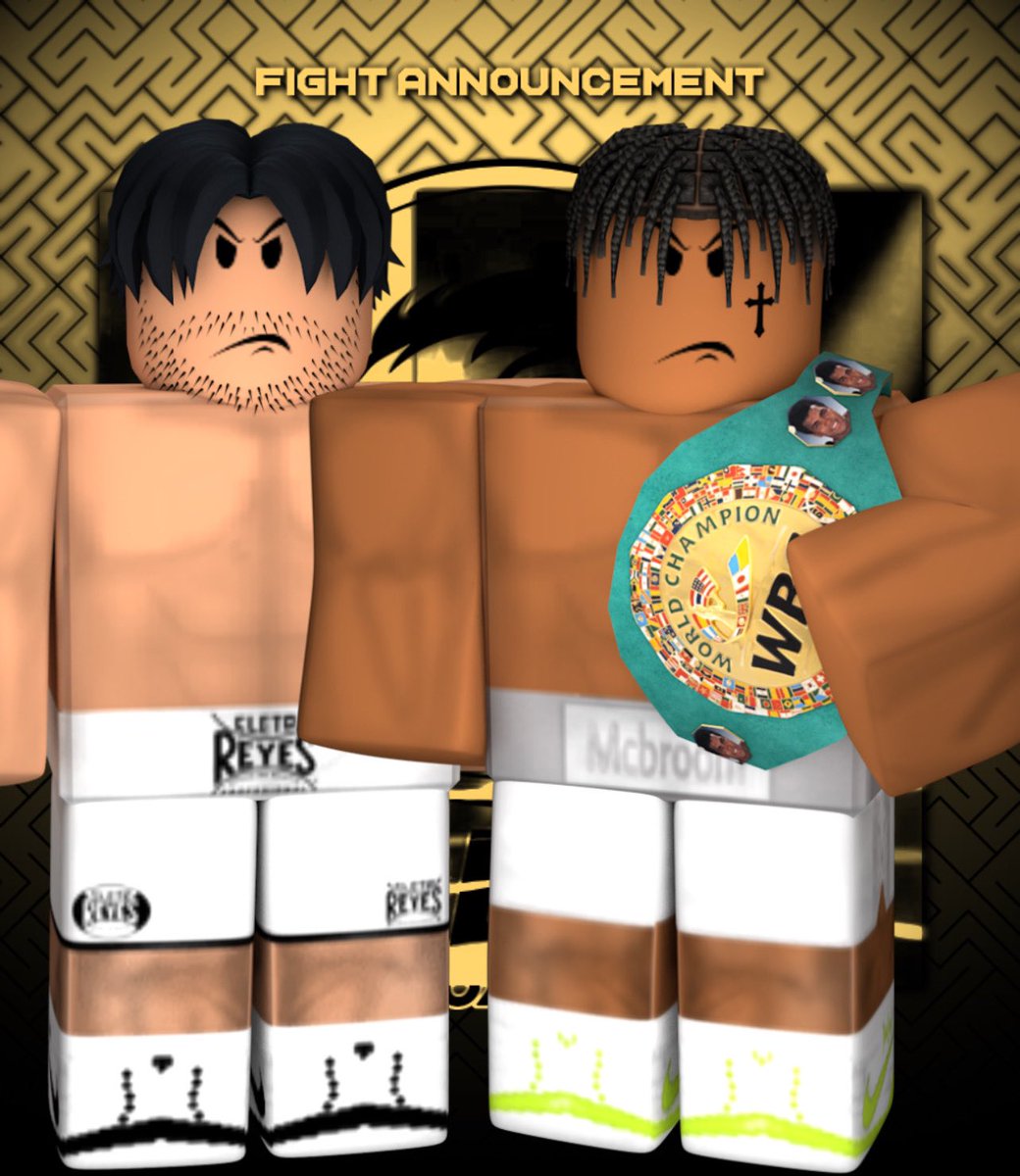OfficialPBC_'s tweet photo. BANGER ALERT! 🚨

Aspect Is set to take on Amari for the IBO And IBF Super welterweight Champiomships at #PBC281 😤
[Sat Nov 5 | @wembleystadium]
#RoBoxing #BoxingBeta #Halloween #Robloxboxing #PBC281 #ROBLOX https://t.co/kv2qjuGkl3