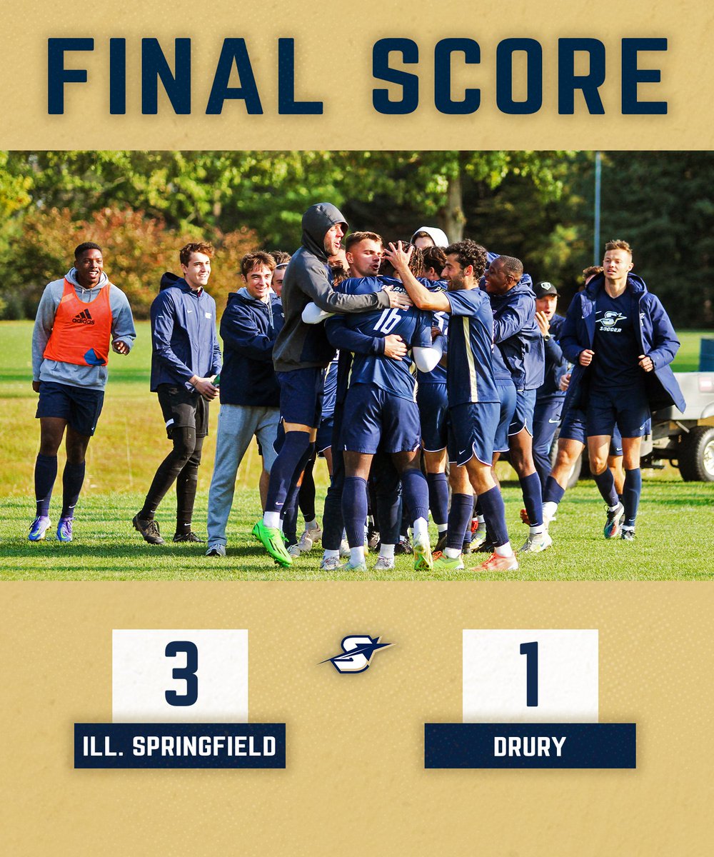 Men's Soccer wins their GLVC Quarterfinal matchup against Drury 3-1! Prairie Star goals were scored by Billy Nzojyibwami (2) and Federico D'Andrea (1).  Their Semifinal game will take place Friday, November 4th.  

<a href="/UISMSoccer/">UIS Men's Soccer</a> 
#ProtectThePrairie
