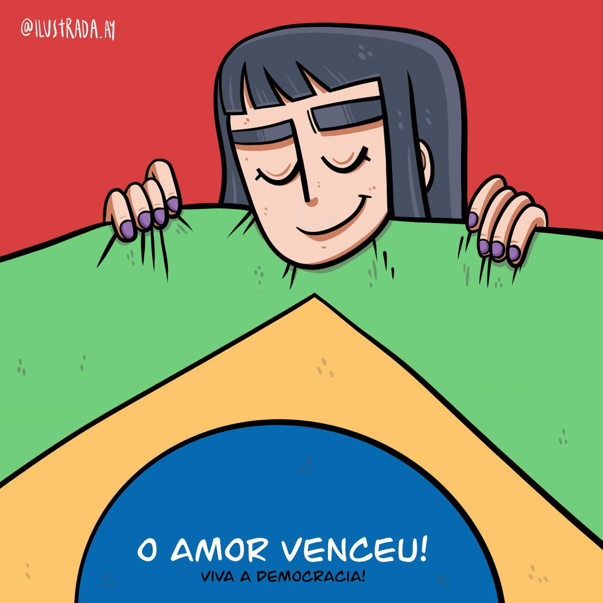 CantoAy's tweet photo. O amor venceu! Viva a democracia!❤️🎉 https://t.co/17PrzvDBa1
