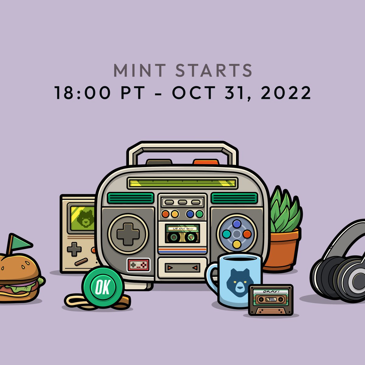 okaybears's tweet photo. For the collectors!

Minting will begin at 18:00 PT on October 31 for those on the Drop List. The window to mint will be open for 72 hours.

Unclaimed Bear Drops will be allocated to future giveaways and events.

1/2 https://t.co/uSJDkQkhEt