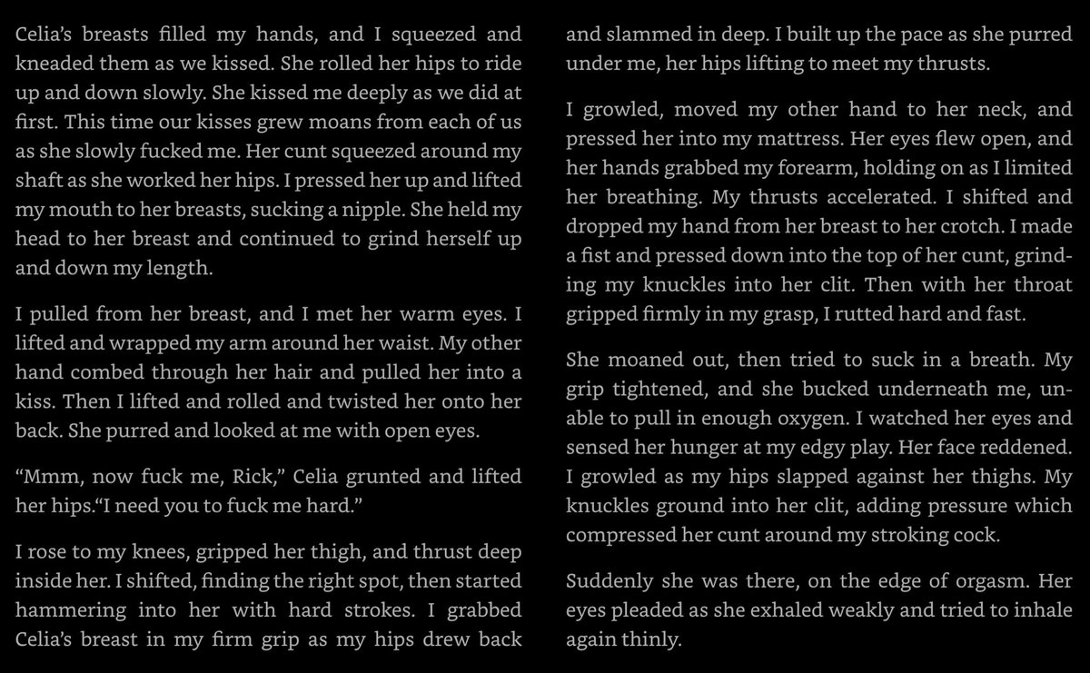 hank_dolworth's tweet photo. A #Cocktale for #Kocktober from Once Bitten - Rick and Celia’s date, and it was a good date, a good date indeed. #Erotica #NSFW https://t.co/uCmSxOhaTN