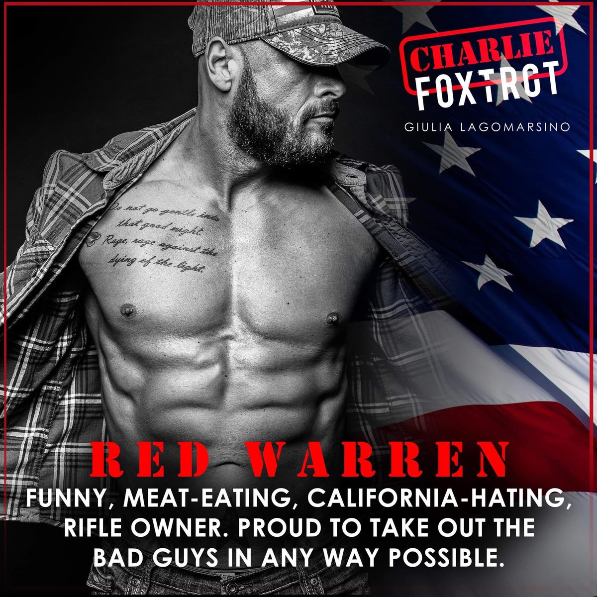 Releases October 31.  viewbook.at/OPS-CharFoxtrot              #Giulialagomarsino Owens Protective Services Book 3
#hotalphamen #series