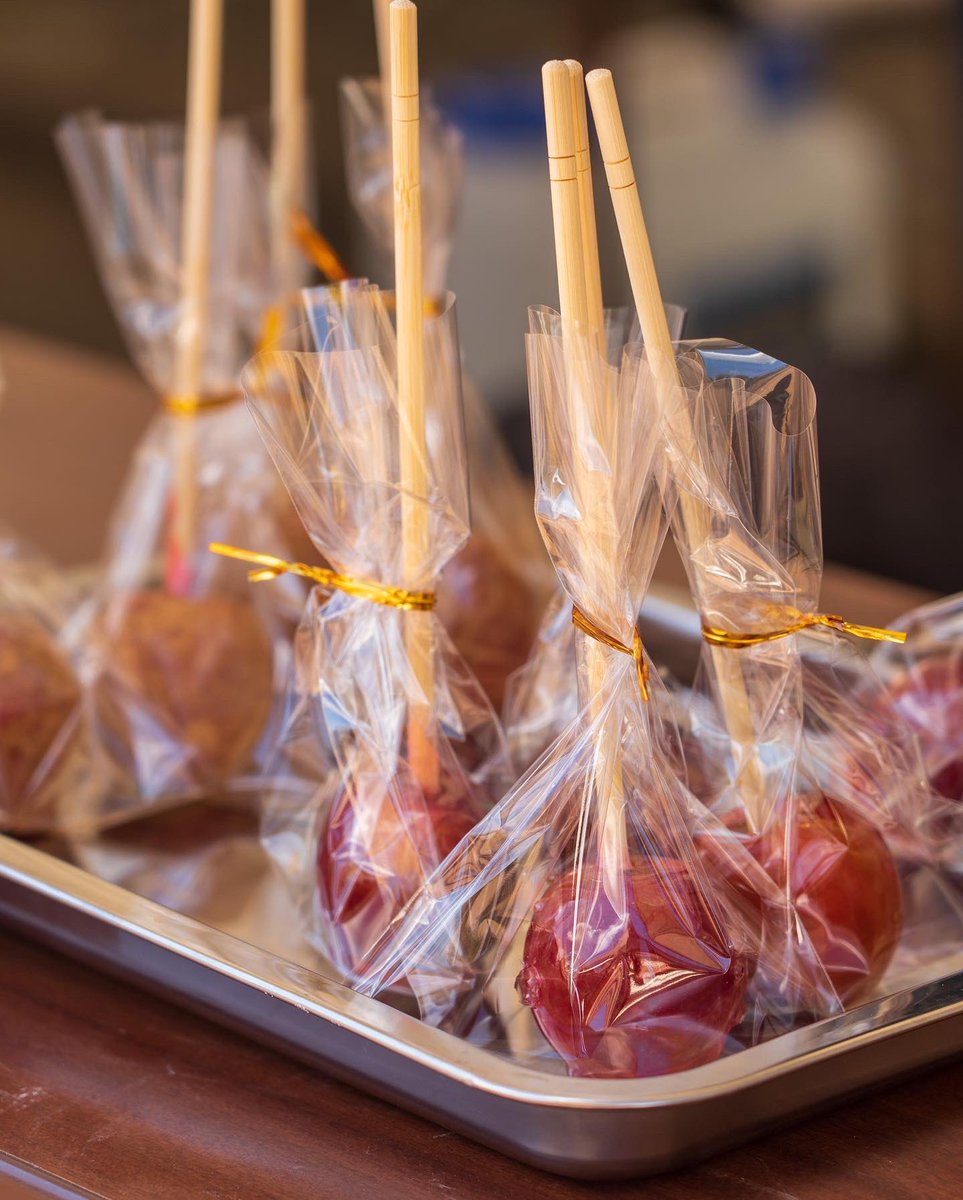 北桜祭2022 伝統りんご飴