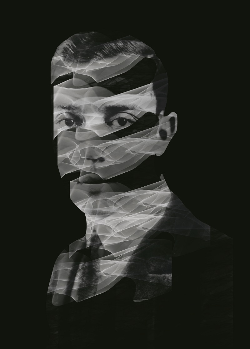 AValliard's tweet image. Stoneface in smoke (or gauze? Something diaphanous). #IdlePhotoFiddling #WorkAvoidance #BusterKeaton