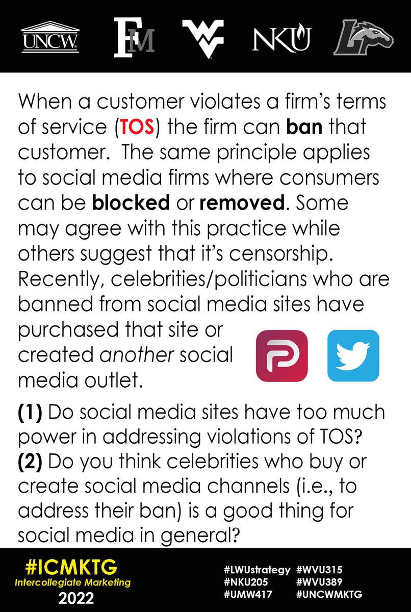 BitanyaAdane's tweet image. 2) Celebrities deserve to have an opportunity to disclose banning with unjust cause but if they buy social media just to create an echo chamber it will be bad for social media in general. It would reduce the ability of entertaining a different perspective. #ICMKTG #NKU205