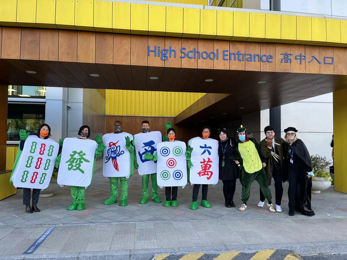 #LearnISB High School is starting our school-wide Spirit Week off STRONG 💪 #dragonpride 🐲 #welovemahjong