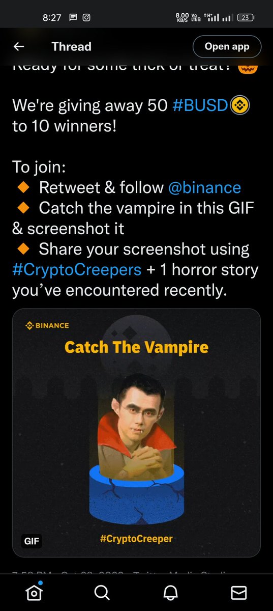Deah73972364's tweet photo. @binance Taking a 85x leverage thinking market going up vampire come make it bloody #cryptocreeper https://t.co/By6iTkrqye