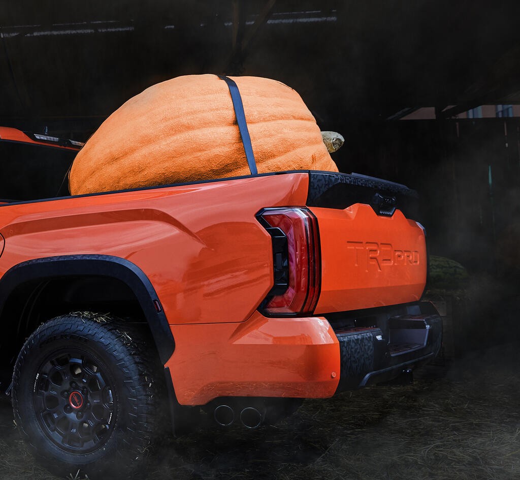 Now if only the Tundra could carve it, too... #Tundra