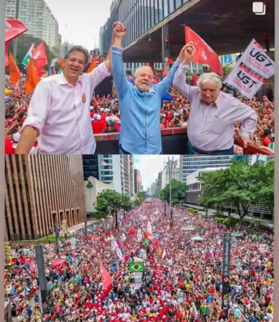“ A partir de ahora, si me detienen seré héroe, si me matan seré mártir, y si me dejan suelto, seré presidente” palabras proféticas de <a href="/LulaOficial/">Lula</a>