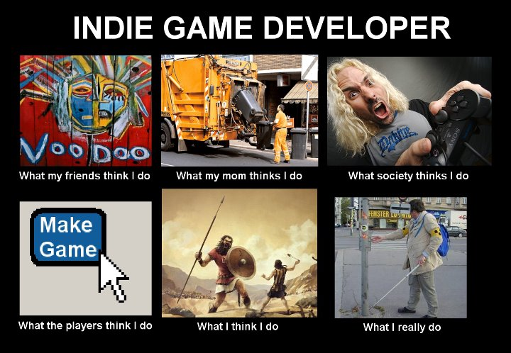 Not sure why, but I always find the 'what my mom thinks I do' picture the funniest on these 😂

#IndieGameDev #indiegame #indiegames