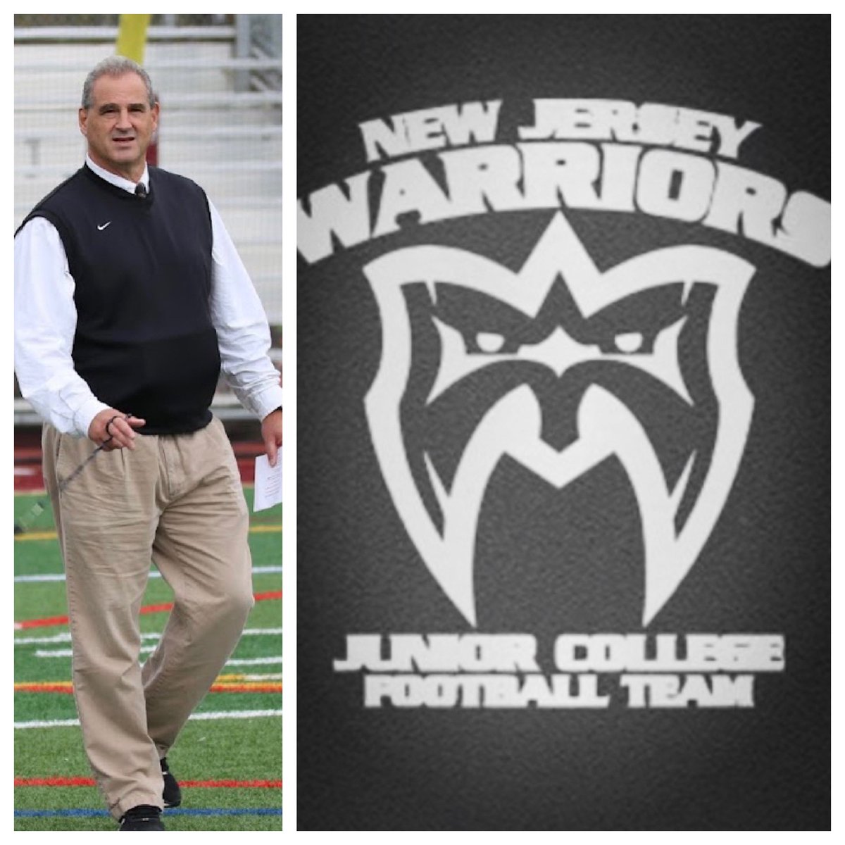 CoachC_NJW's tweet photo. ‘23 New Jersey Football Seniors thinking about staying local and Community College bound… Think about US!! https://t.co/1cxlK7Y5yE … @coachc_njw 
@njwarriorsfb @ShoreFbReport https://t.co/FpMU85qb1y