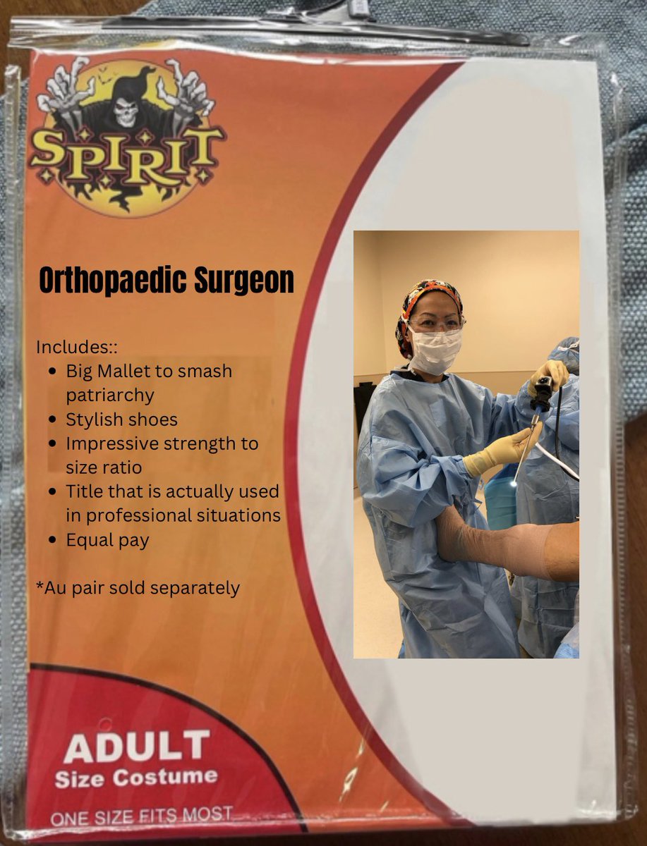 I couldn’t resist. #SpiritHallowMeme 
#orthotwitter #orthotwitter #WomenInMedicine <a href="/amydiehl/">Amy Diehl, Ph.D.</a> @JoyHenningsenMD <a href="/AshleyGWinter/">Ashley Winter MD || Urologist</a>