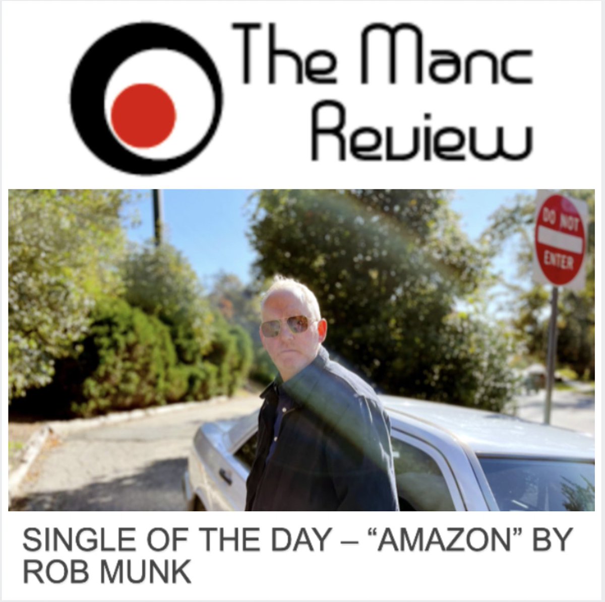 'Amazon' by #RobMunk, out now via @MagicDoorMusic, is SINGLE OF THE DAY in Manchester's #TheMancReview. Check out the full review at - tinyurl.com/yc34djk2 @RobMunkMusic @musicblogrt @creatorzrt @lovingblogs @ArtistRTweeters @OurBloggingLife @KetchemRay #Newjersey #indiemusic
