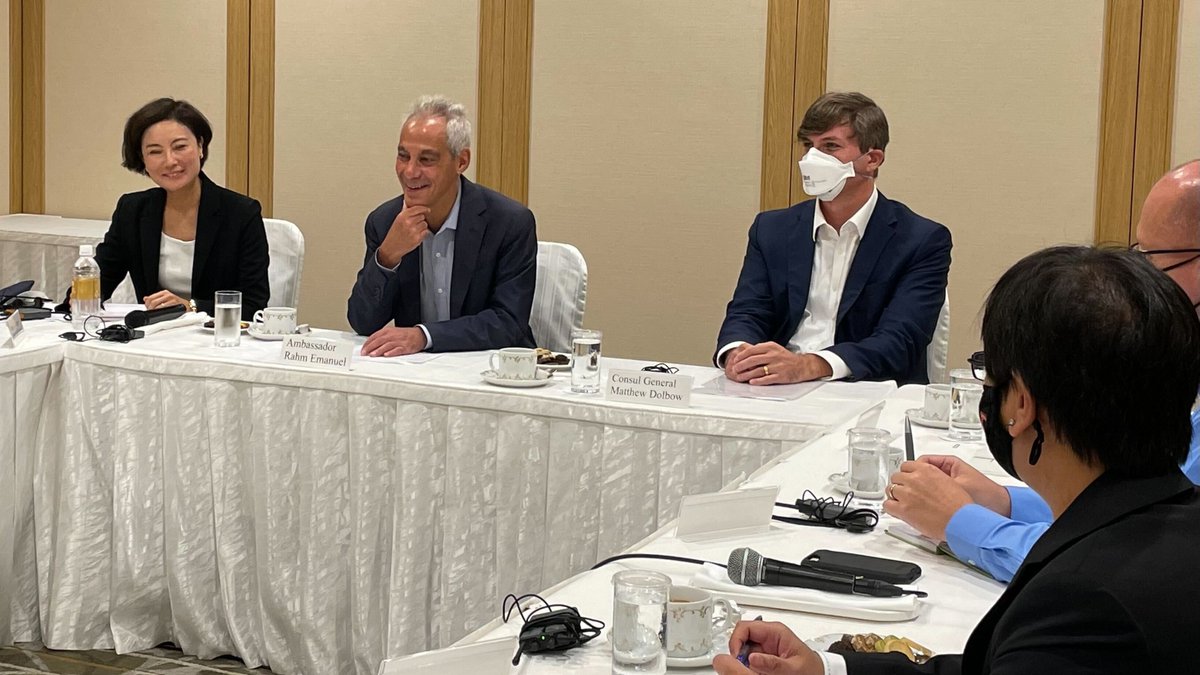 ラーム・エマニュエル駐日米国大使 on Twitter "Mayors, military leaders one mission