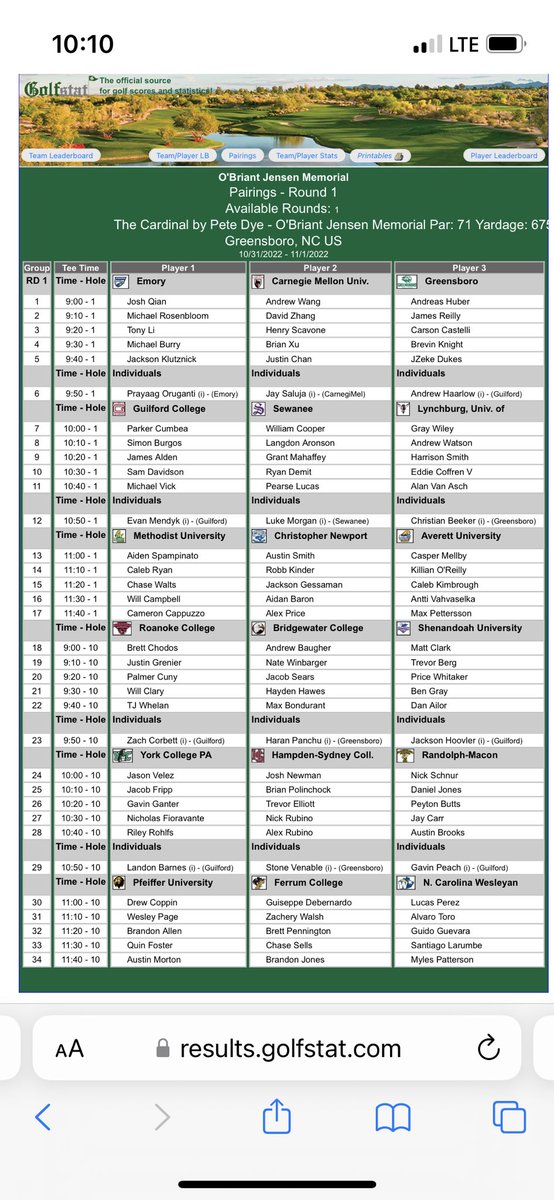 Guilford Golf tweet media