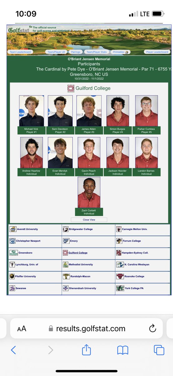 Guilford Golf tweet media