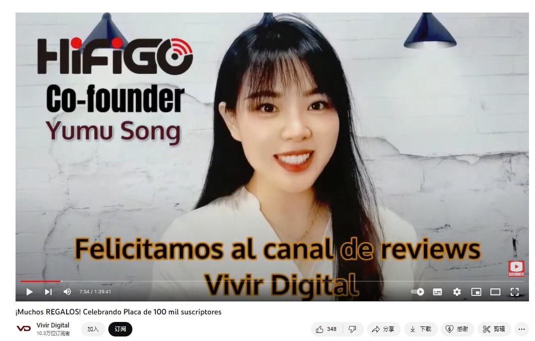 YumuSong's tweet photo. Congratulations on the channel Vivir Digital hitting 10K subscribers.👏 They have been posting very informative videos about audio gear. Wish the channel more and more success in the future .✊
https://t.co/7LcpXMYmfC https://t.co/t8qgeu7AKx
