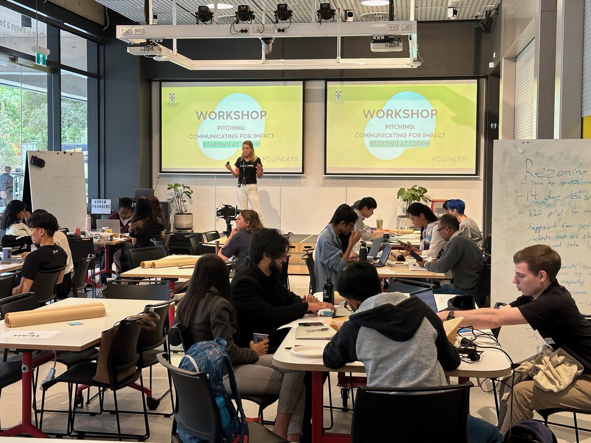 It was a pleasure to hear some amazing ideas on equity, diversity and inclusion projects to support <a href="/UNSW/">UNSW</a>  students while mentoring at the <a href="/UNSWFounders/">UNSWFounders</a>  Student Diversity Hackathon today. Good luck to everyone pitching their ideas tonight!