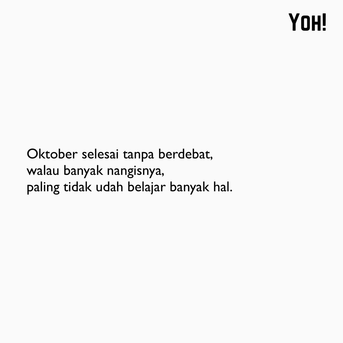 fermendkis's tweet photo. Terima kasih Oktober 🙏🏻 https://t.co/tqVTmbbp7l
