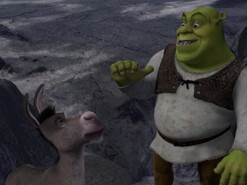 Que pasaría si shrek no hubiese rescatado a Fiona?. Chuek 4 - Meme