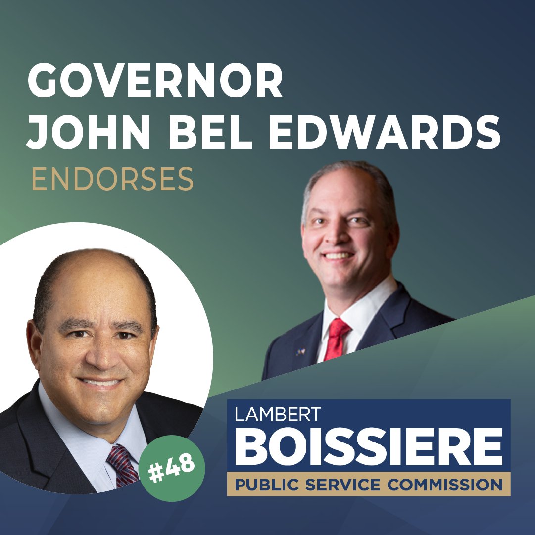 The Governor and I have been hard at work to expand high-speed internet to everyone in Louisiana. All communities deserve reliable and sufficient access to information sources. The digital divide can't continue to limit Louisiana residents. Thank you for your support!