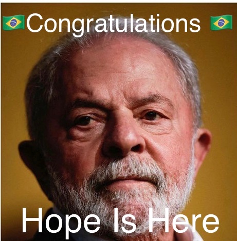 Felicitaciones Lula, por favor, ¿puedes presionar al gobierno de los Estados Unidos para que #FreeAssangeNOW 🙏❤️🎗🇧🇷🎗🇧🇷🎗🇧🇷🎗🇧🇷🎗🇧🇷🎗🇧🇷