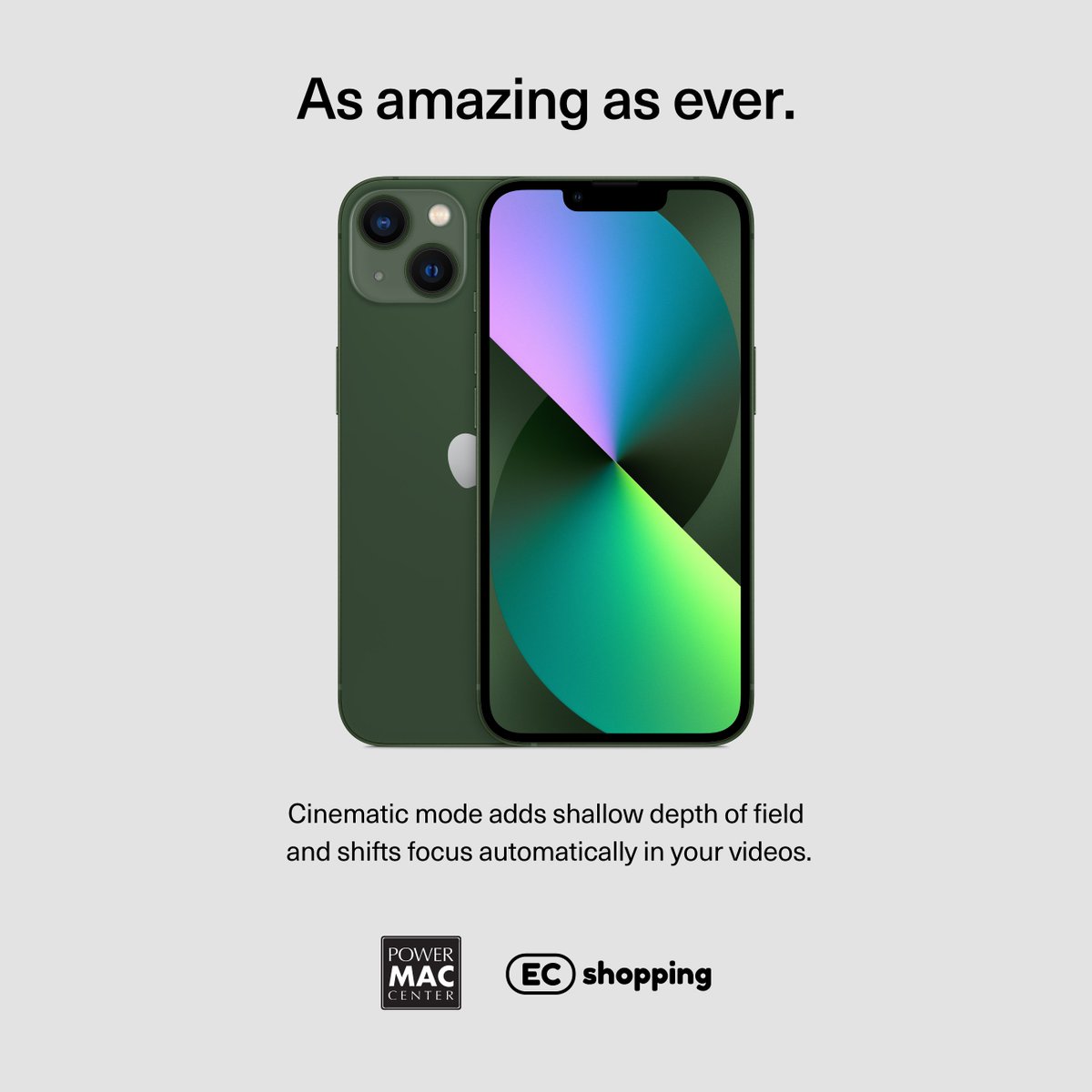 It's all about your experience. 🤩

Upgrade to iPhone 13 in 128GB for P2,187.08 a month in 24 easy payments.

Available at Power Mac Center and The Loop stores, Web Store, Viber Store, and The Loop by Power Mac Center on Lazada and Shopee.