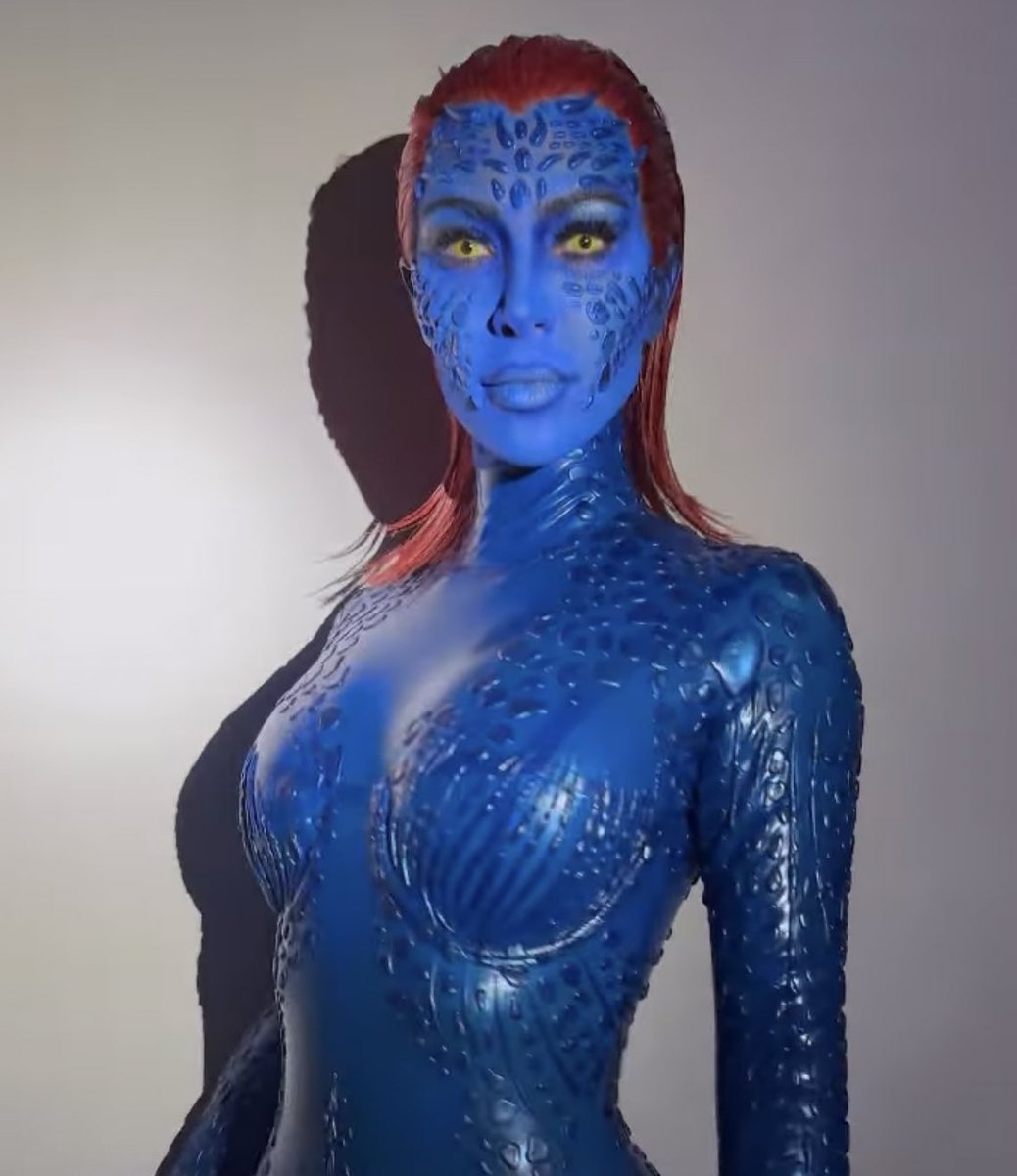 Kim Kardashian in Mystique in custom ‘Vex’🌀