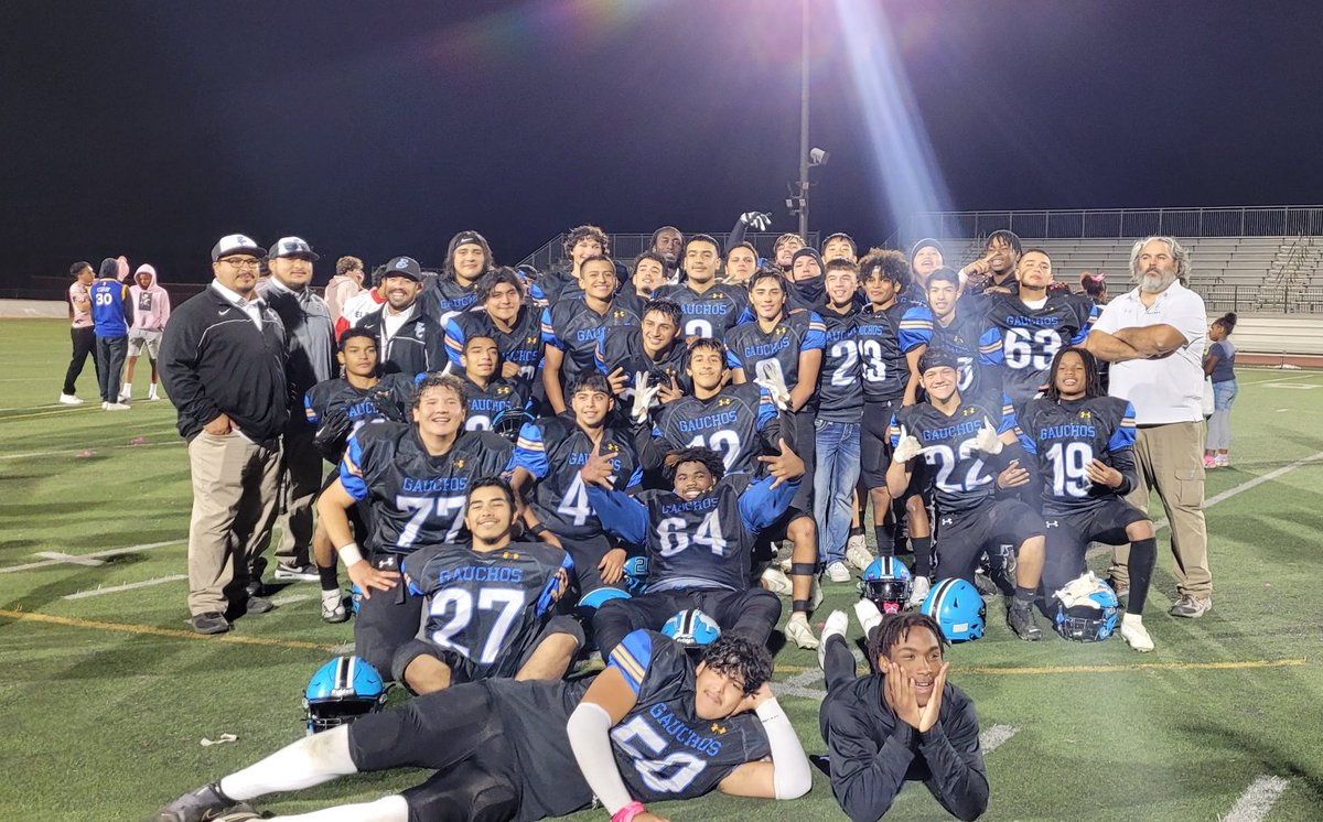 Congratulations to the El Capitan Varsity Football team on their first league win. Our program ends the season with a 3 game winning streak for the frosh, 6 wins for the JV, and Varsity lifting us out of last place in the CCC for the first time in years. Way to go, Gauchos!
