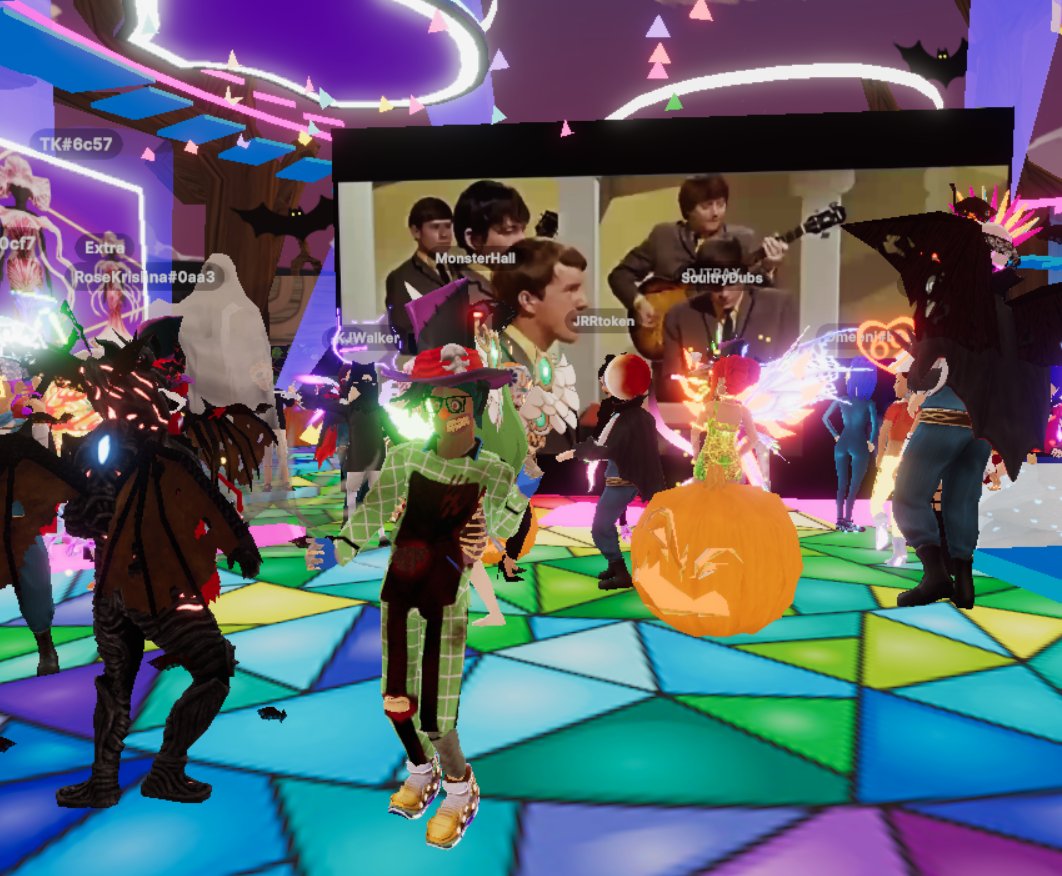 Royce_kr's tweet photo. Halloween Dance Party x Wearable Launch/ Music by Billy Teacoin
๐18,-66
@DigiFun_
@iamckbubbles
@BillyTeacoin
@masha_yong
#DigiCK #Halloween #Decentraland! #DCL #Metaverse #NFT #NFTs #NFTCommunity #NFTcollections #NFTwearable #Music
#party #event #giveaway https://t.co/vQteVNXLVn