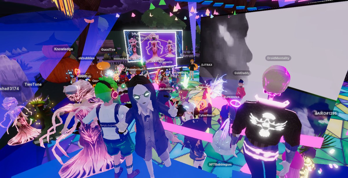 Royce_kr's tweet photo. Halloween Dance Party x Wearable Launch/ Music by Billy Teacoin
๐18,-66
@DigiFun_
@iamckbubbles
@BillyTeacoin
@masha_yong
#DigiCK #Halloween #Decentraland! #DCL #Metaverse #NFT #NFTs #NFTCommunity #NFTcollections #NFTwearable #Music
#party #event #giveaway https://t.co/vQteVNXLVn