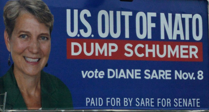 MJFreeman13's tweet photo. New Yorkers (& all of us) need @DianeSare in U.S. Senate. #HaltDrive4NuclearWar, #EndEndlessWars, #DismantleNATO, #EndHunger #Disease. It's time to #RebuildUSA & #WorldLandBridge.
Bugsey Schumer too afraid to debate. Here's Real debate: The REAL debate: https://t.co/pcWKVIQaWf https://t.co/sHqG2MtezR