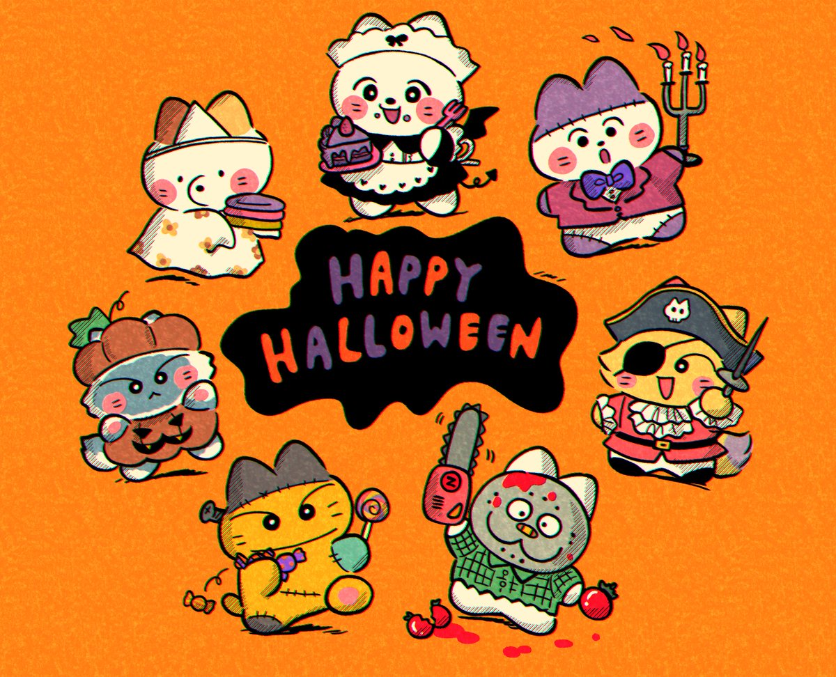 「HAPPY HALLOWEEN #Halloween 」|いち🌷のイラスト