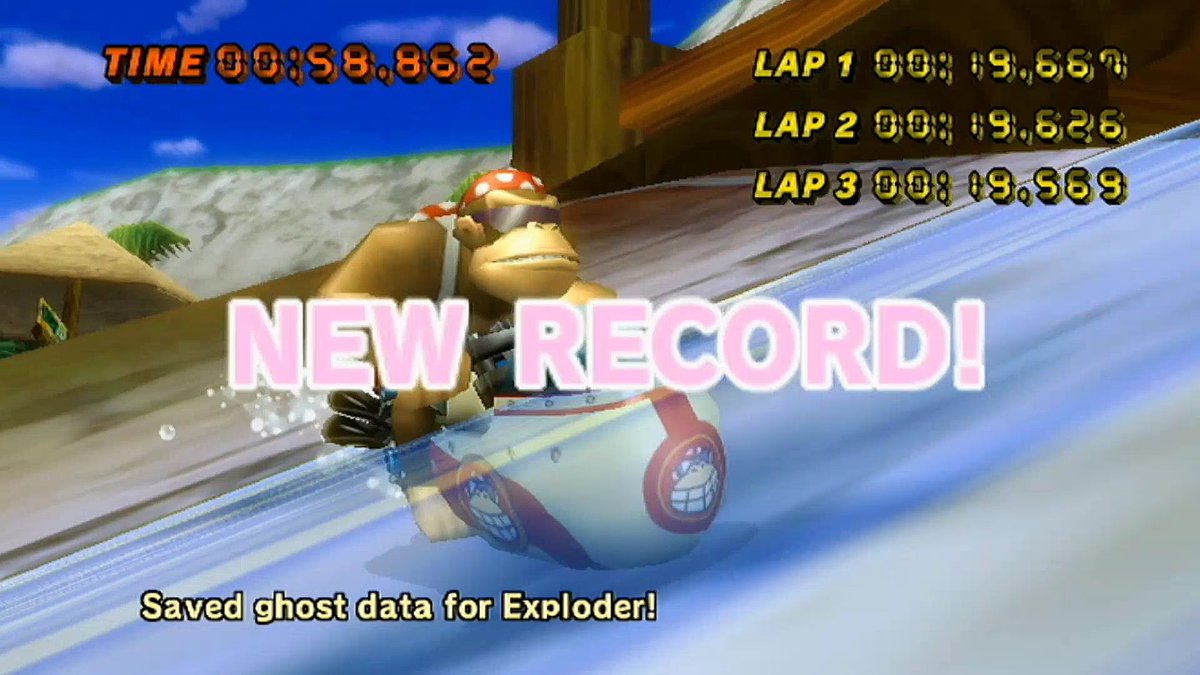 ww_tops's tweet photo. 58.862 on DS Yoshi Falls by Exploder (5th WW) https://t.co/6RkKHqDpEk