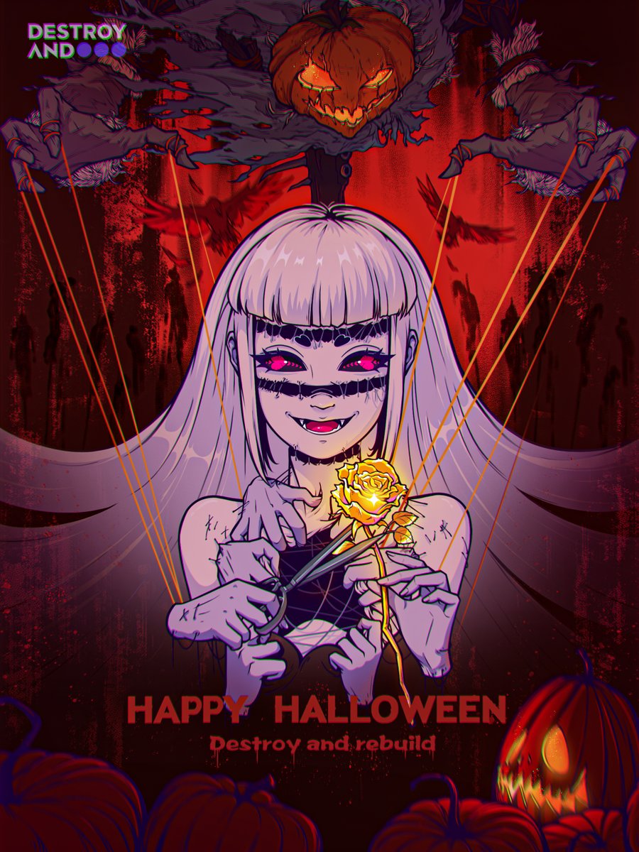 ✨🍬Happy Halloween!!🍭✨
<a href="/HalleBailey/">Halle</a> @yanshoujie <a href="/a_kaeyada/">えんぴつ　原神</a> <a href="/mogura_hozuki/">「出禁のモグラ」「鬼灯の冷徹」公式</a> 
<a href="/Akina_1102/">秋奈</a> 
<a href="/OctobersLeavess/">🕸️🎃 Halloween 🎃🕸️</a> <a href="/yu_ki_koo/">雪🐰</a> <a href="/MirandaCosgrove/">Miranda Cosgrove</a> <a href="/gamf_staff/">青山剛昌ふるさと館</a> <a href="/paradoxlive_PR/">Paradox Live（パラライ）公式</a> @KevinTemmer <a href="/BoredApeYC/">Bored Ape Yacht Club 🍌</a> <a href="/AzukiOfficial/">Azuki</a> <a href="/RTFKT/">RTFKT</a> <a href="/doodles/">doodles</a> @

#HappyHalloween #Halloween2022 #halloweencostume #DNR