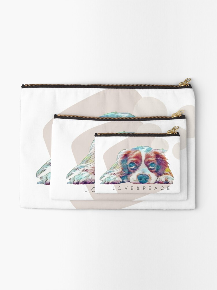 LullabyShop999's tweet photo. 【Lullaby Shop】Love and Peace | Charles Spaniel Dog | New Arrivals 🎉 
 
📌 New Arrivals for pouch. 🎉 
🔗 https://t.co/UvaRQT4eXc 
 
#LullabyShop #Love #Peace #Art #Design #NewArrivals #Promo #Discount #WeeklyUpdate #pouch https://t.co/8OaVuoo6pc