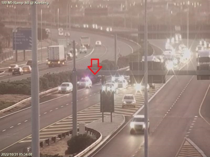 Cape Town FMS on Twitter "Crash N1 Inbound at Koeberg, right lane