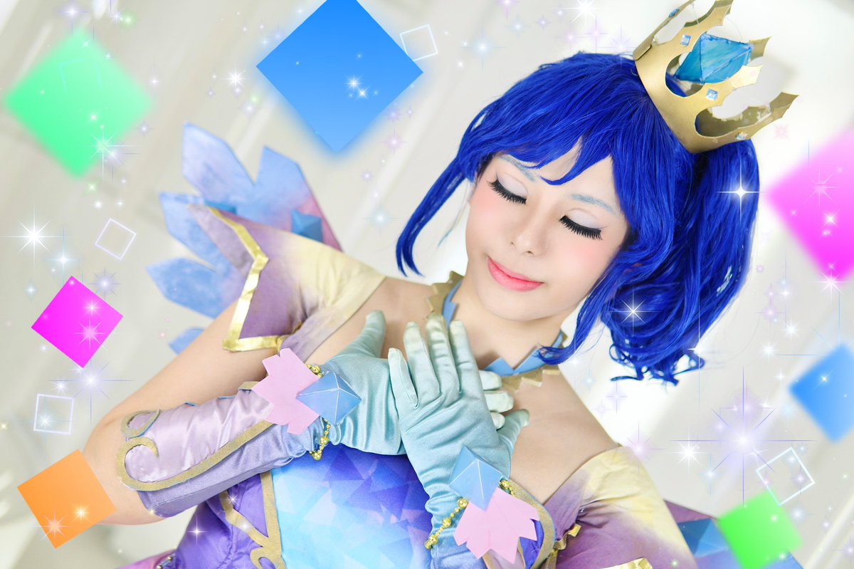 アイカツ 霧矢あおい ハイブルーパレードコルセット コスプレ
