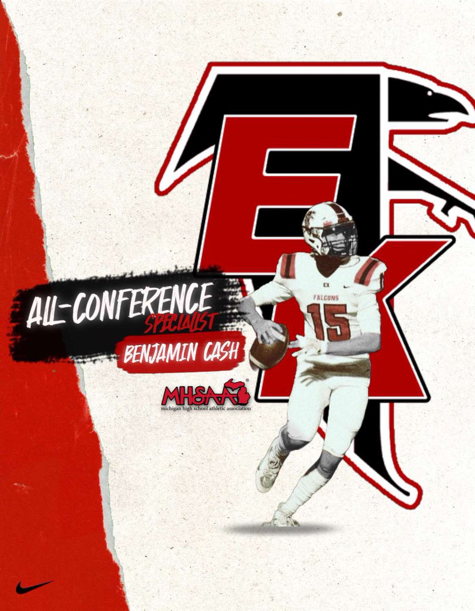 Blessed to receive First Team All-Conference in the OK-Red one of the toughest in the state‼️ <a href="/marty_martens82/">Marty Martens</a> <a href="/MIexposure/">Michigan Exposure</a> <a href="/PrepRedzoneMI/">Prep Redzone Michigan</a> <a href="/TheChrisRubio/">Rubio Long Snapping®</a>