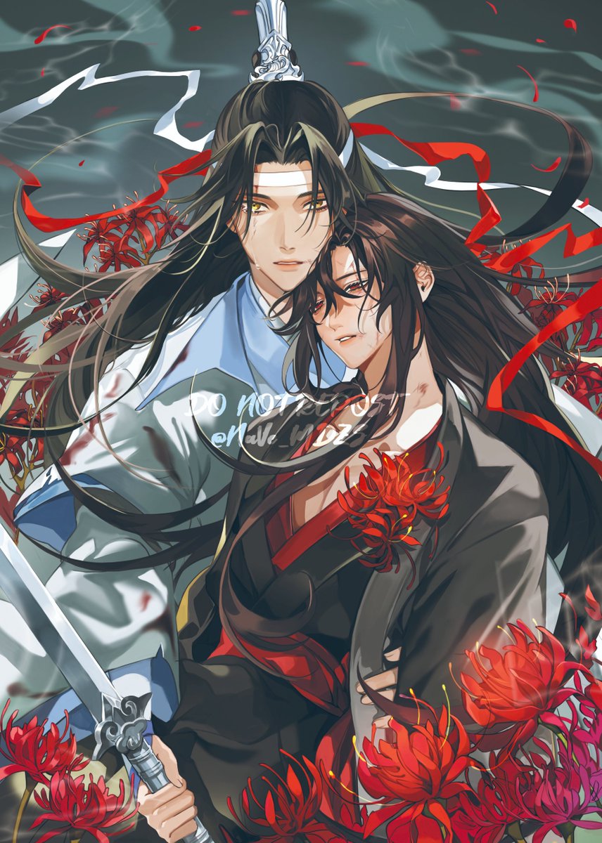 NaVe_MDZS's tweet photo. 금생반련에 참가한 일러스트 공개해도 괜찮다고 하여 공개합니다! 
 좋은 책에 참가자로 함께할 수 있는 기회를 가질 수 있어서 행복했어요!
함광이릉 퐈이야❤️‍🔥❤️‍🔥❤️‍🔥❤️‍🔥🥹
#마도조사 #MDZS #魔道祖师 #忘羨 https://t.co/2LsJM1TSph